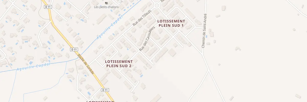 Plan du 12 Rue des Arbousiers à Palau-del-Vidre