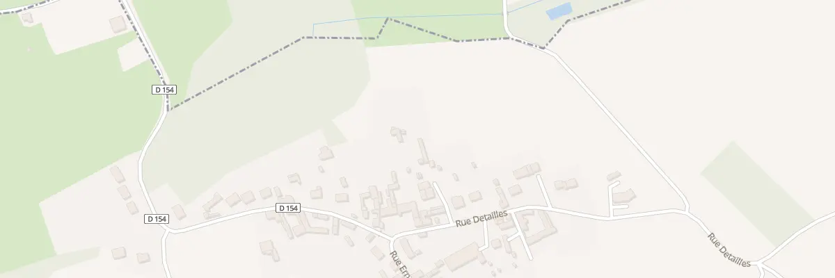 Plan du 65 Rue Detailles à Vauchelles
