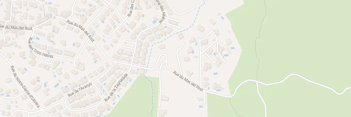 Plan du 81 Rue du Mas Del Rost à Sorède