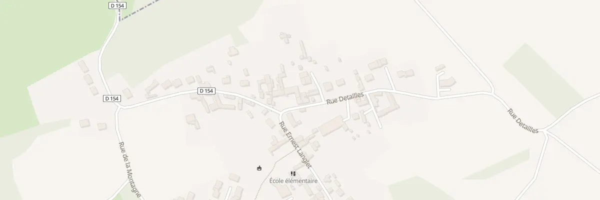 Plan du 35 Rue Detailles à Vauchelles
