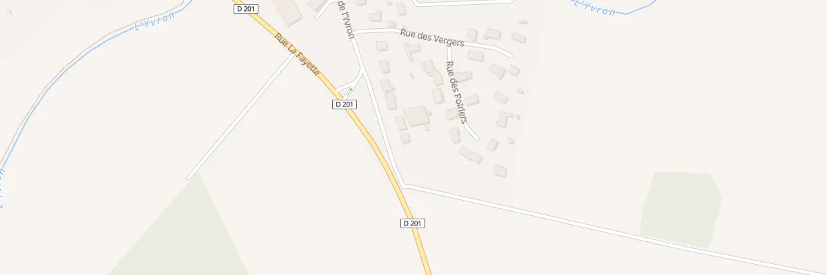 Plan du 50 Rue de l’Yvron à Courpalay