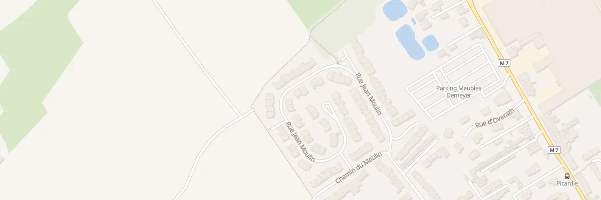 Plan du 49 Rue Jean Moulin à Pérenchies