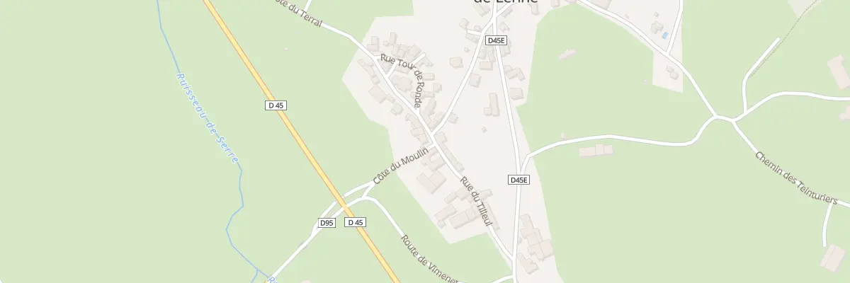Plan du 6 Rue du Tilleul à Saint-Martin-de-Lenne