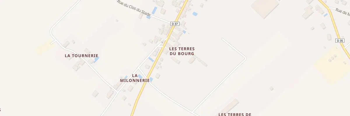 Plan du 55 Rue de Châteaurenard à Chuelles