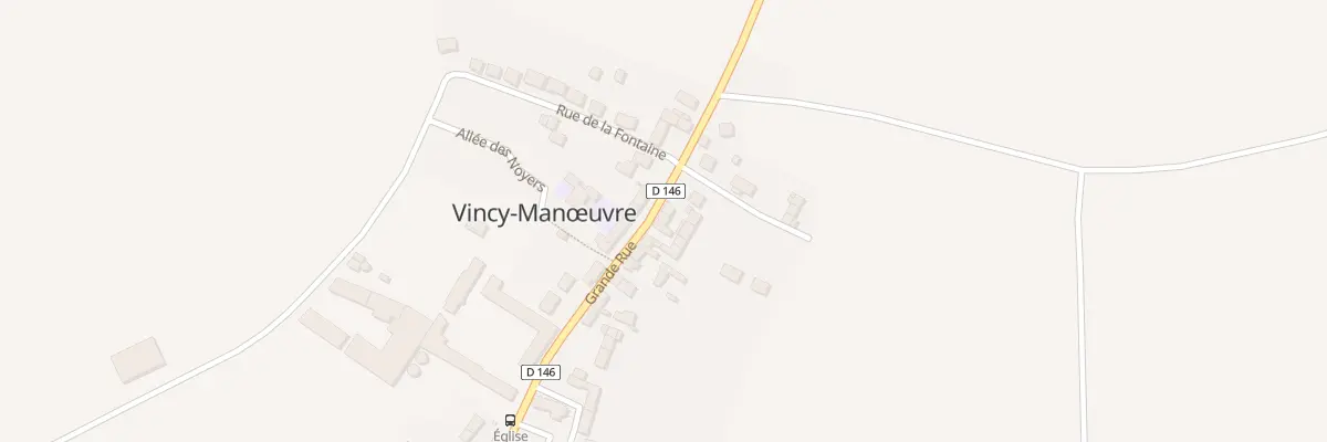 Plan du 46 Grande Rue à Vincy-Manœuvre