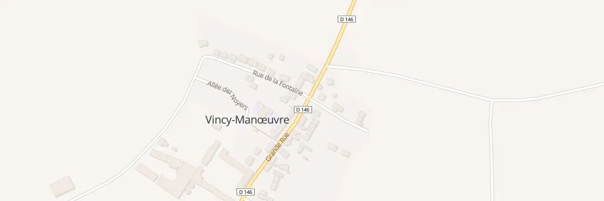 Plan du 43 Gr Grande Rue à Vincy-Manœuvre