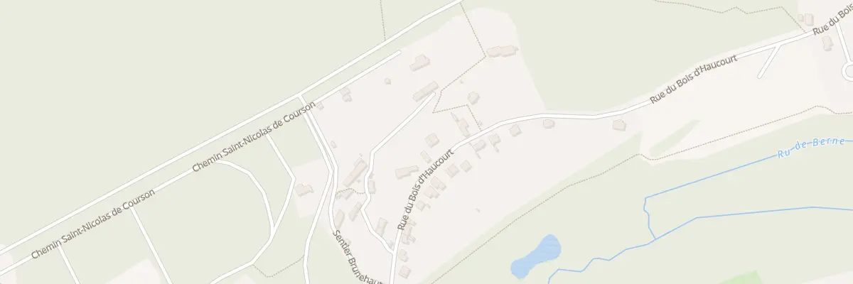 Plan du 12 Rue du Bois d’Haucourt à Pierrefonds