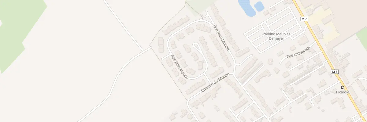 Plan du 59 Rue Jean Moulin à Pérenchies