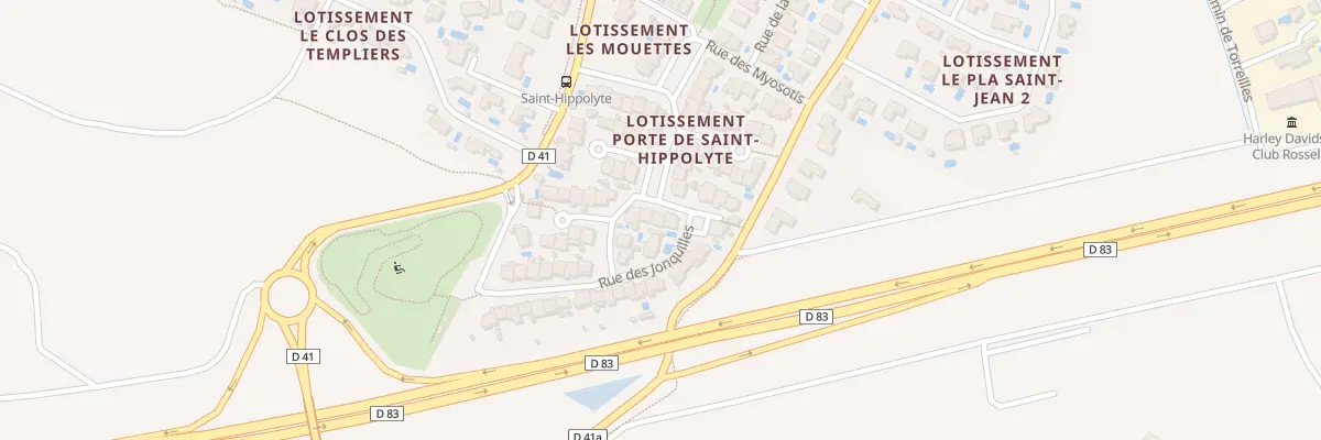 Plan du 9 Pl du Pla St Jean à Saint-Hippolyte
