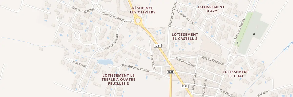 Plan du 11A Rue Mistral à Saint-Hippolyte