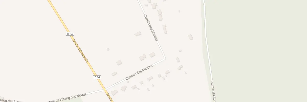 Plan du 768 Che des Martins à Rozoy-le-Vieil