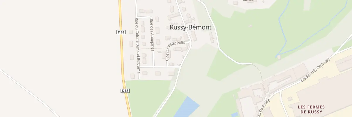Plan du 2 Clos du Vieux Puits à Russy-Bémont