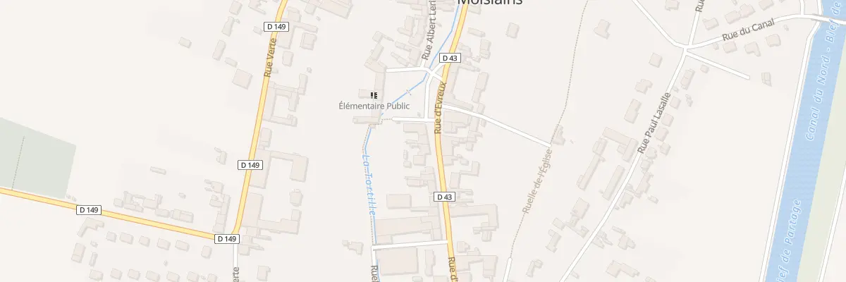 Plan du 4 Rue d’Evreux à Moislains