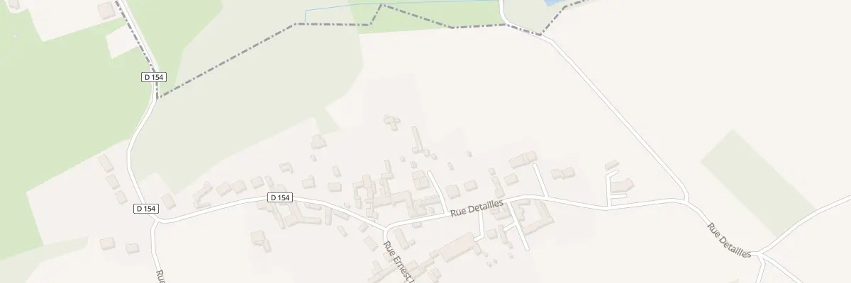 Plan du 87 Rue Detailles à Vauchelles