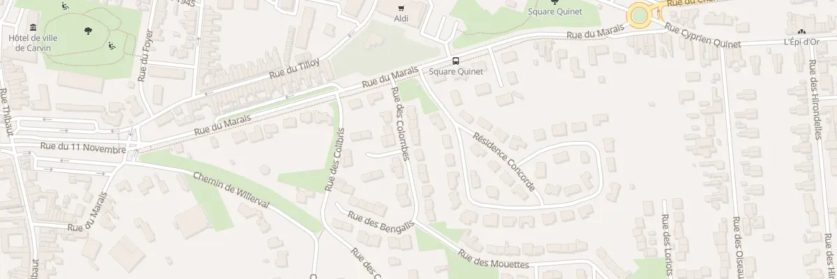 Plan du 5 Res Le Willerval à Carvin