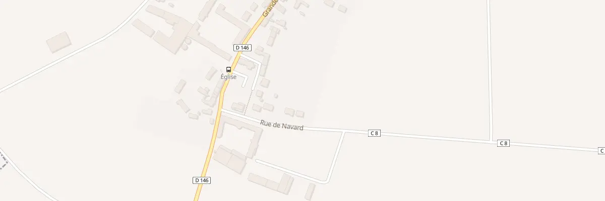 Plan du 11 Rue de Navard à Vincy-Manœuvre