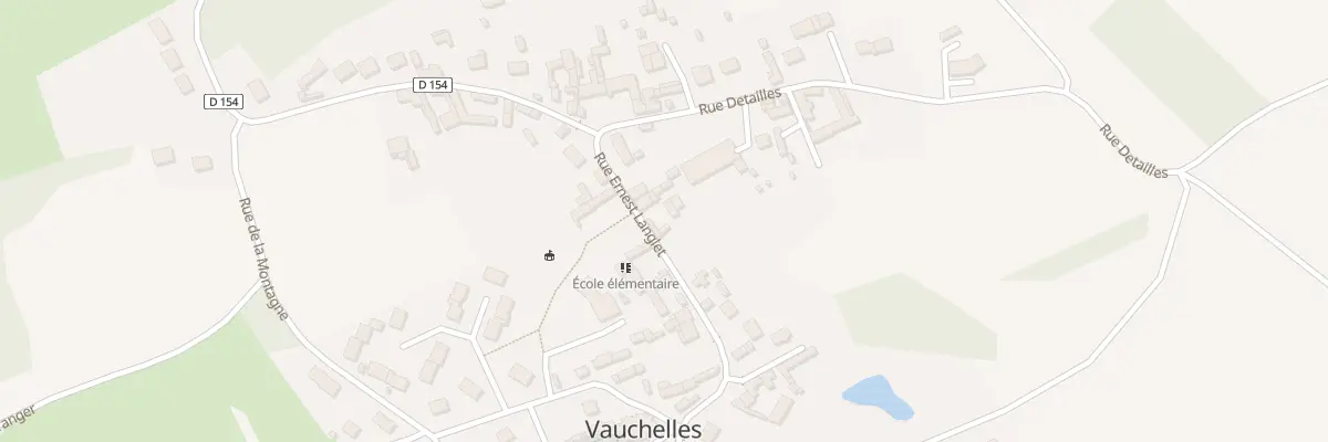 Plan du 180 Rue Ernest Langlet à Vauchelles