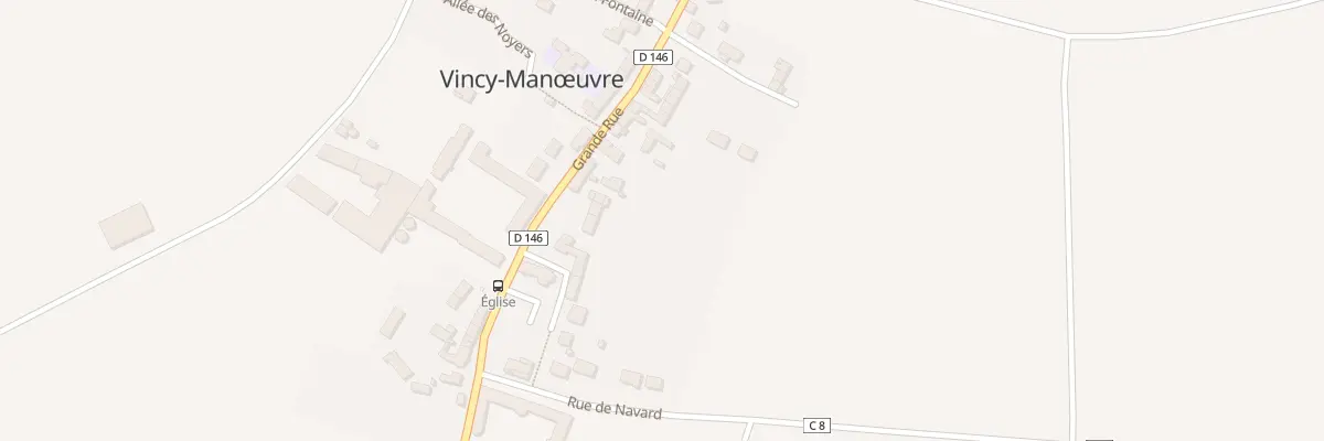 Plan du 24 Gr Grande Rue à Vincy-Manœuvre