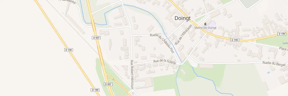 Plan du 69 Rue Robert Héricourt à Doingt