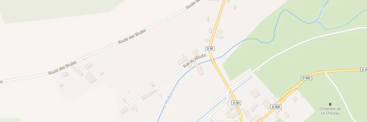 Plan du 4 Rue du Moulin au Chautay