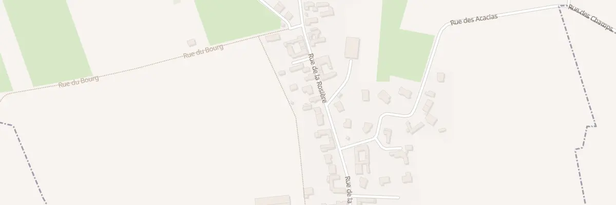 Plan du 645 Rue de la Rosiere à Herrin