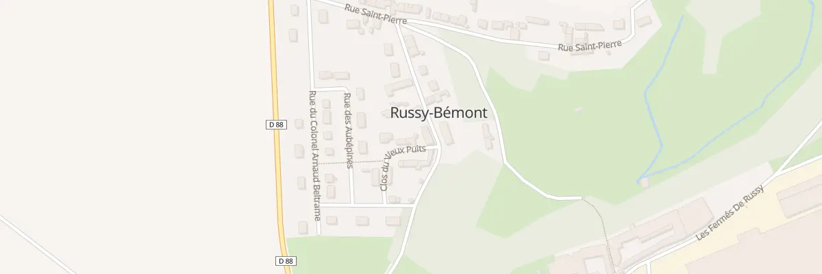 Plan du 6 Clos du Vieux Puits à Russy-Bémont