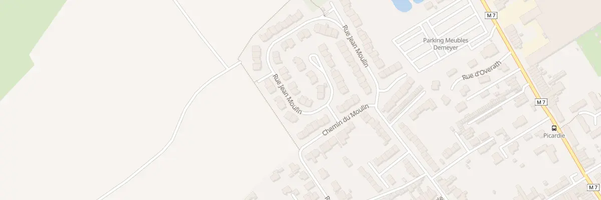 Plan du 63 Rue Jean Moulin à Pérenchies