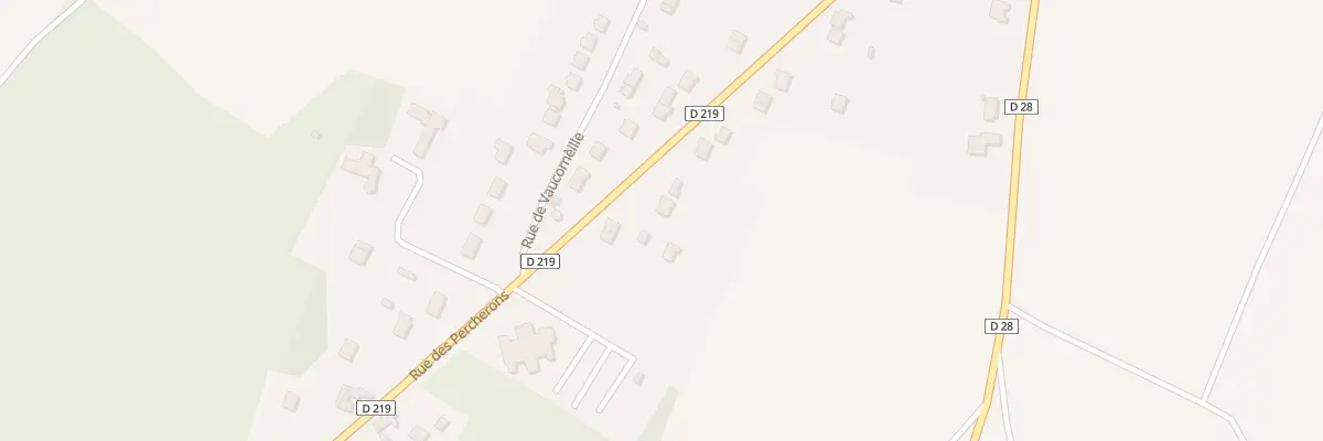 Plan du 24 Rue des Percherons à Voulx