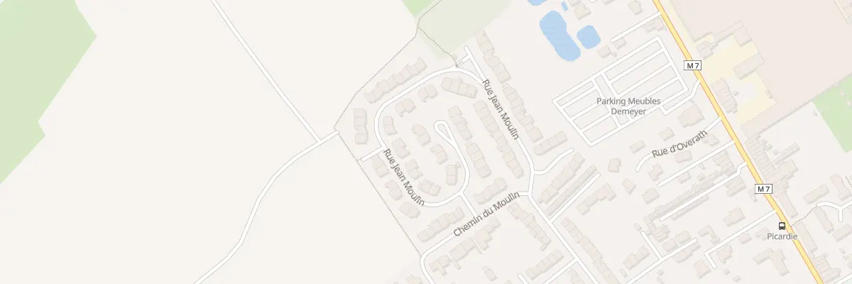 Plan du 75 Rue Jean Moulin à Pérenchies