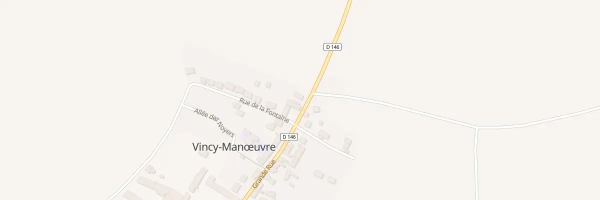 Plan du 51 Gr Grande Rue à Vincy-Manœuvre