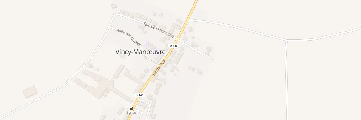 Plan du 42 Gr Grande Rue à Vincy-Manœuvre