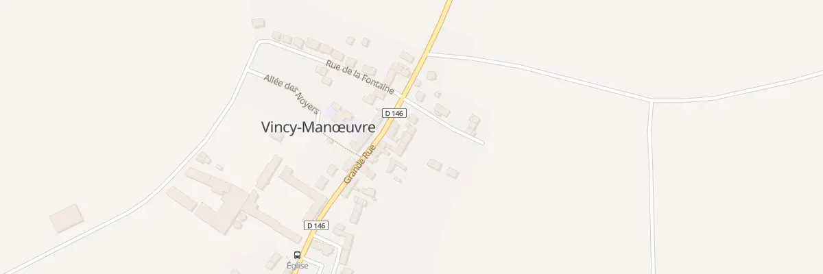 Plan du 52 Gr Grande Rue à Vincy-Manœuvre