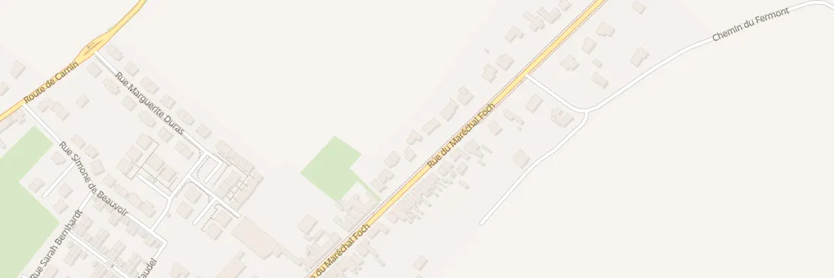 Plan du 187 Rue du Marêchal Foch à Carvin