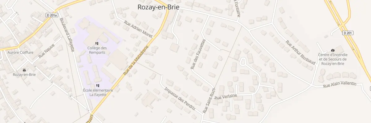 Plan du 7 Rue des Fauvettes à Rozay-en-Brie