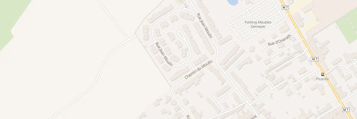 Plan du 65 Rue Jean Moulin à Pérenchies