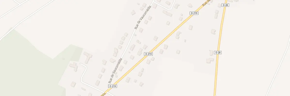 Plan du 19 Rue des Percherons à Voulx
