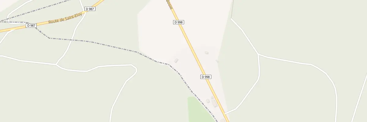Plan du 5138A La Bosse à Lalizolle
