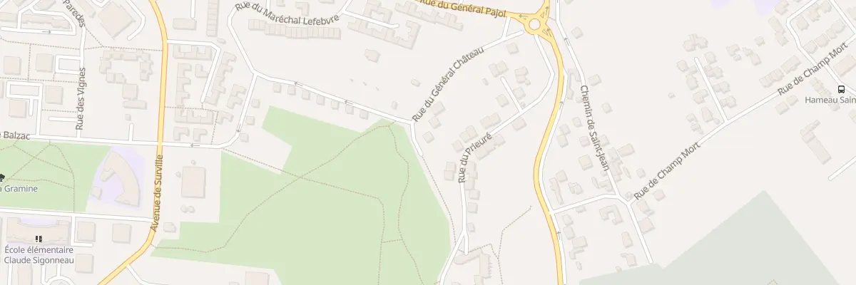 Plan du 22 Rue du Général Château à Montereau-Fault-Yonne