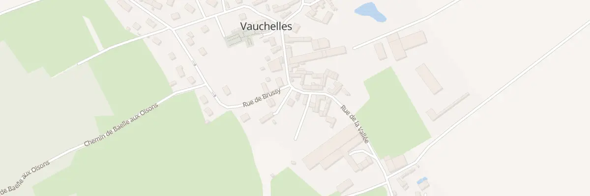 Plan du 108 Rue de la Vallée à Vauchelles