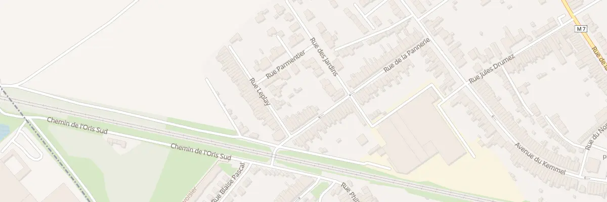 Plan du 44 Rue de la Pannerie à Pérenchies