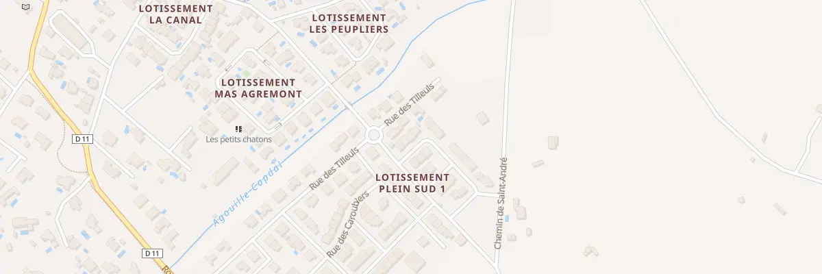 Plan du 33 Rue des Micocouliers à Palau-del-Vidre