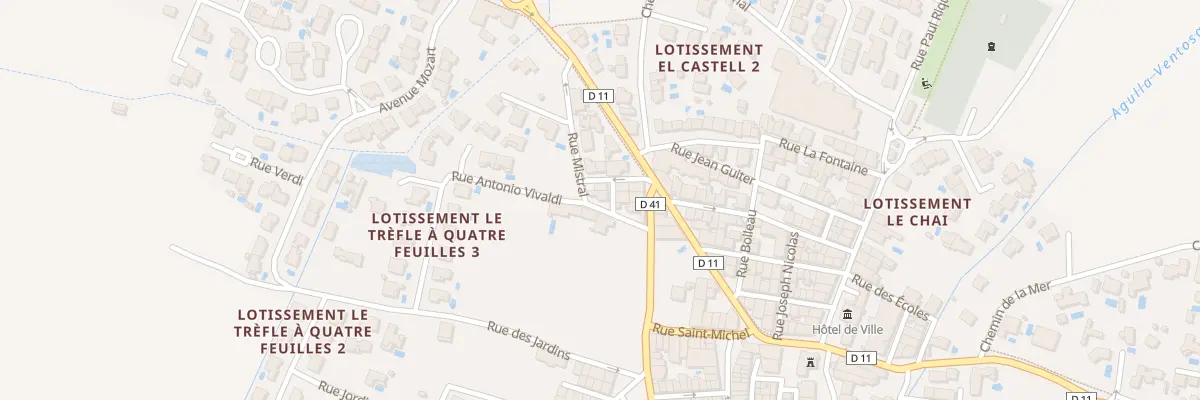 Plan du 3 Rue des Coquelicots à Saint-Hippolyte