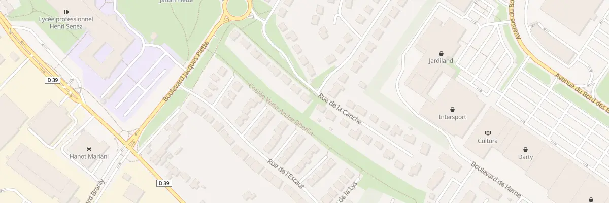 Plan du 139 Rue de la Canche à Hénin-Beaumont
