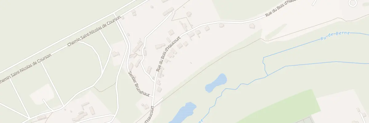 Plan du 25 Rue du Bois d’Haucourt à Pierrefonds