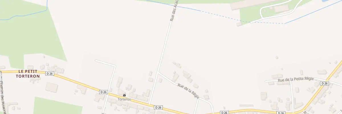 Plan du 4 Rue des Acacias à Torteron