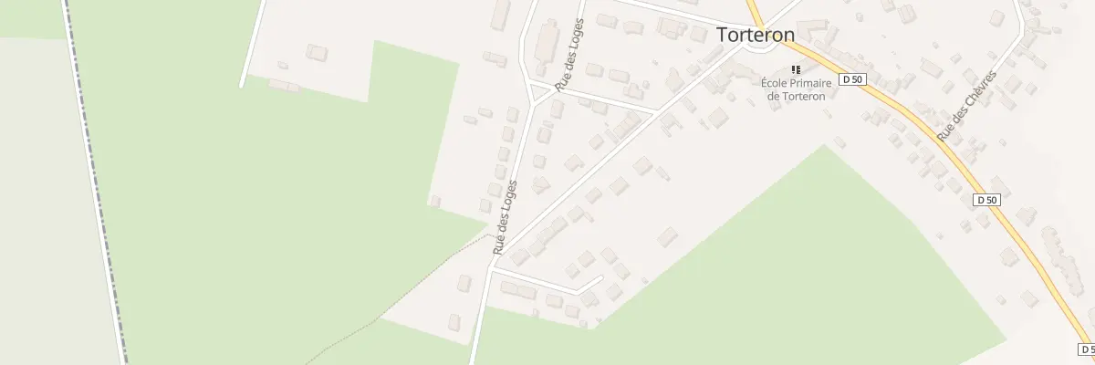 Plan du 18 Rue de la Liberte à Torteron