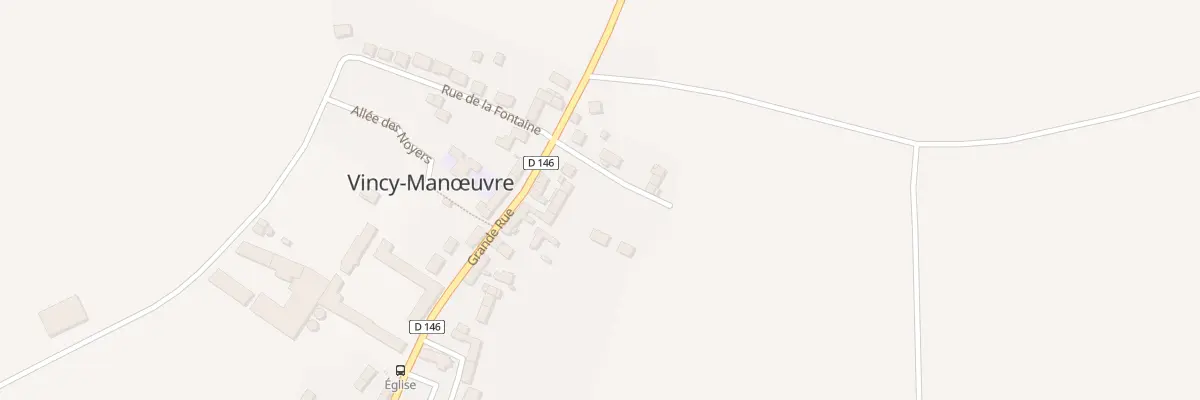 Plan du 50 Gr Grande Rue à Vincy-Manœuvre