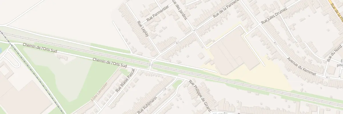Plan du 63 Rue de la Pannerie à Pérenchies