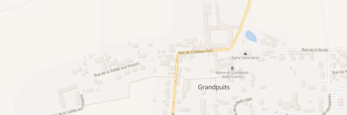 Plan du 1 Rue de la Salle à Grandpuits-Bailly-Carrois
