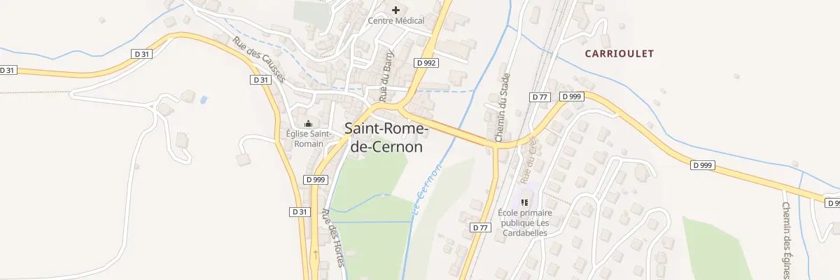 Plan du 12 Av de la Liberte à Saint-Rome-de-Cernon